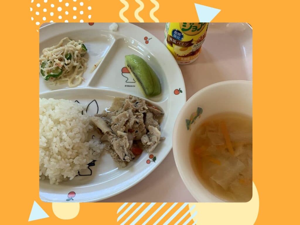 8月1日の給食