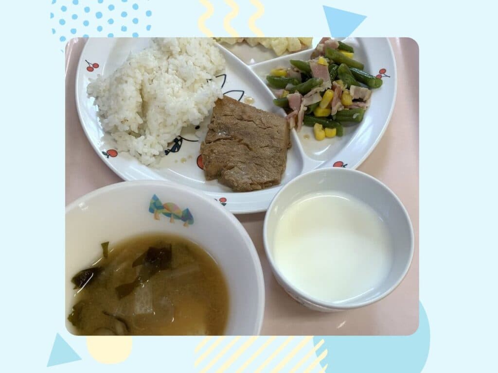 10月1日の給食