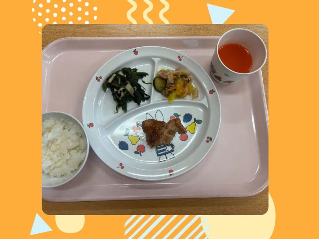 9月9日の給食