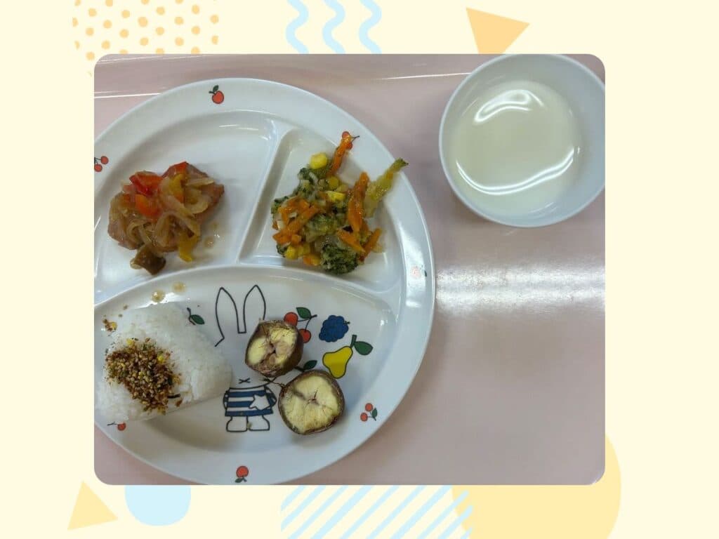 今日の給食「9月28日の給食」