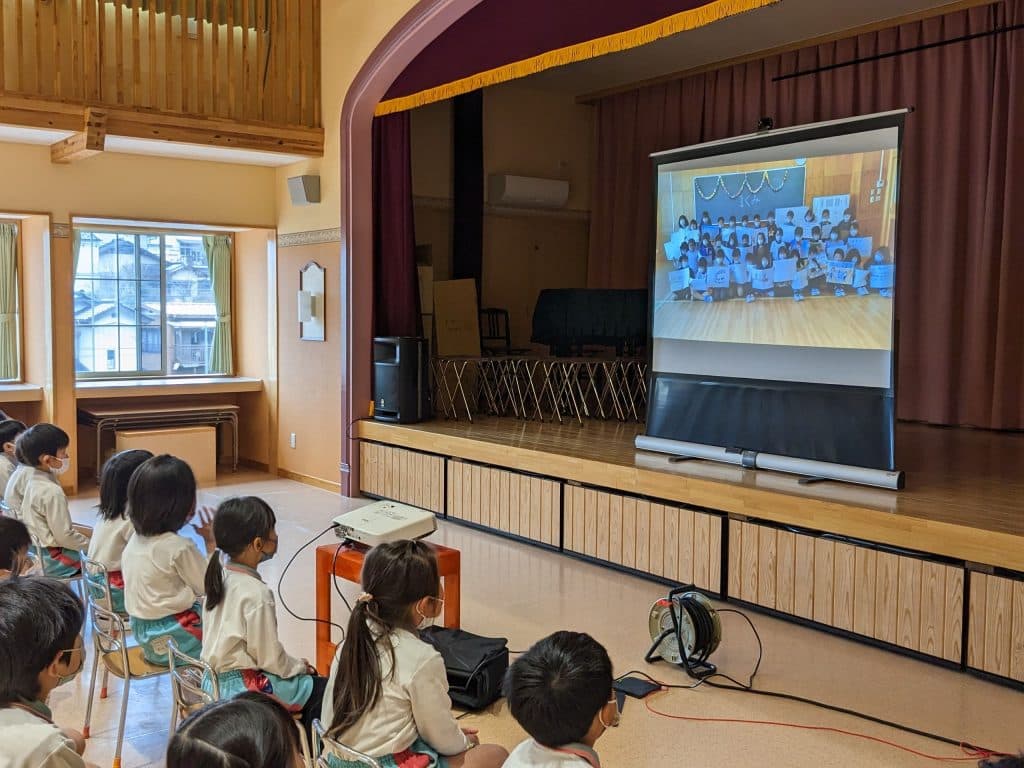 久下田小学校と交流しました♪