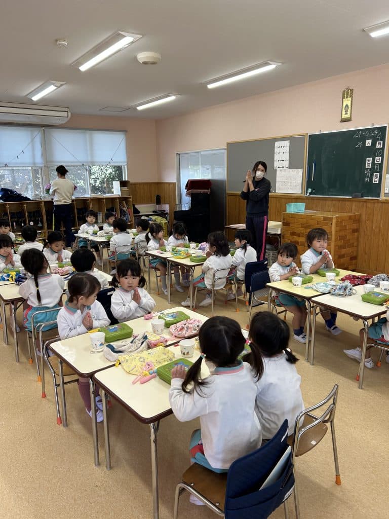 はじめての給食