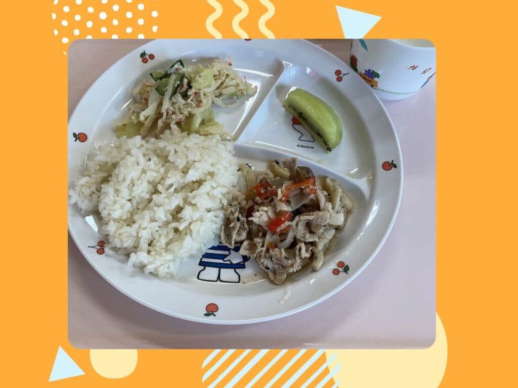 8月31日の給食