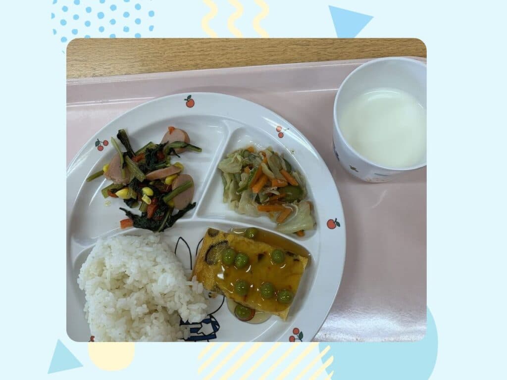 9月9日の給食