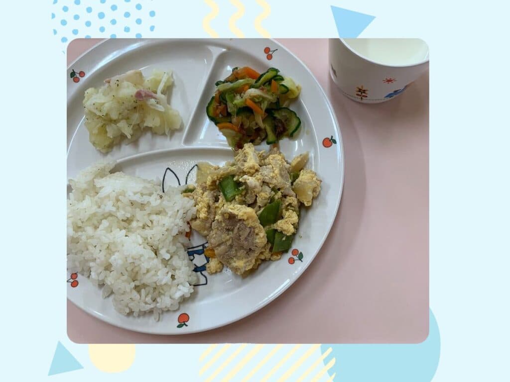 10月7日の給食