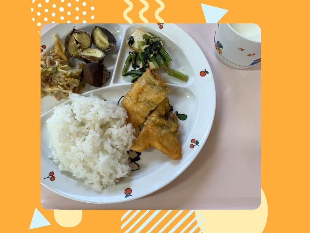 10月1日の給食