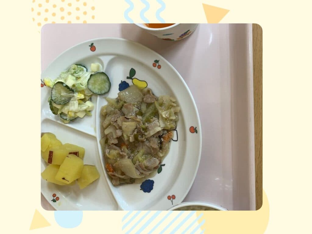 10月11日の給食
