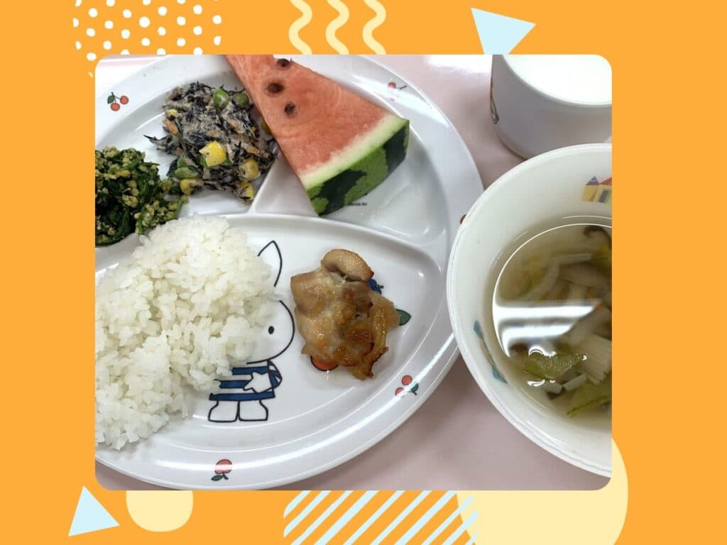8月29日の給食