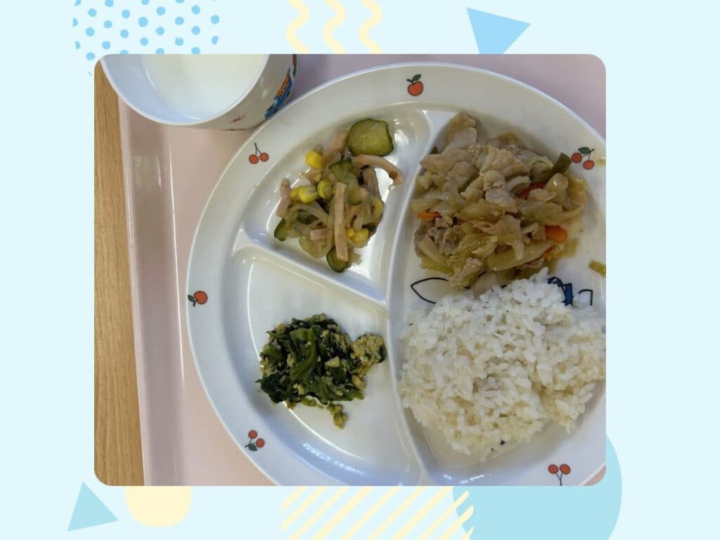 9月12日の給食
