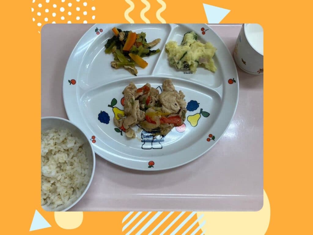 10月1日の給食