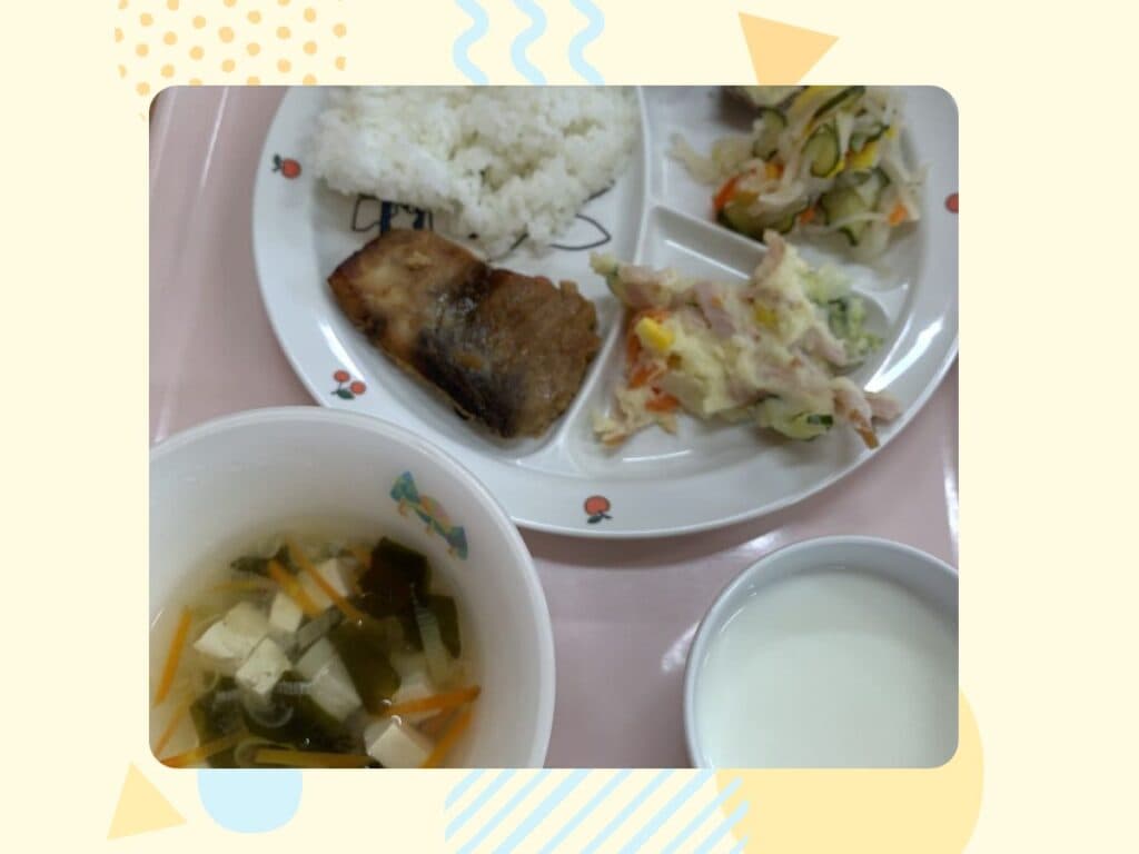 10月7日の給食