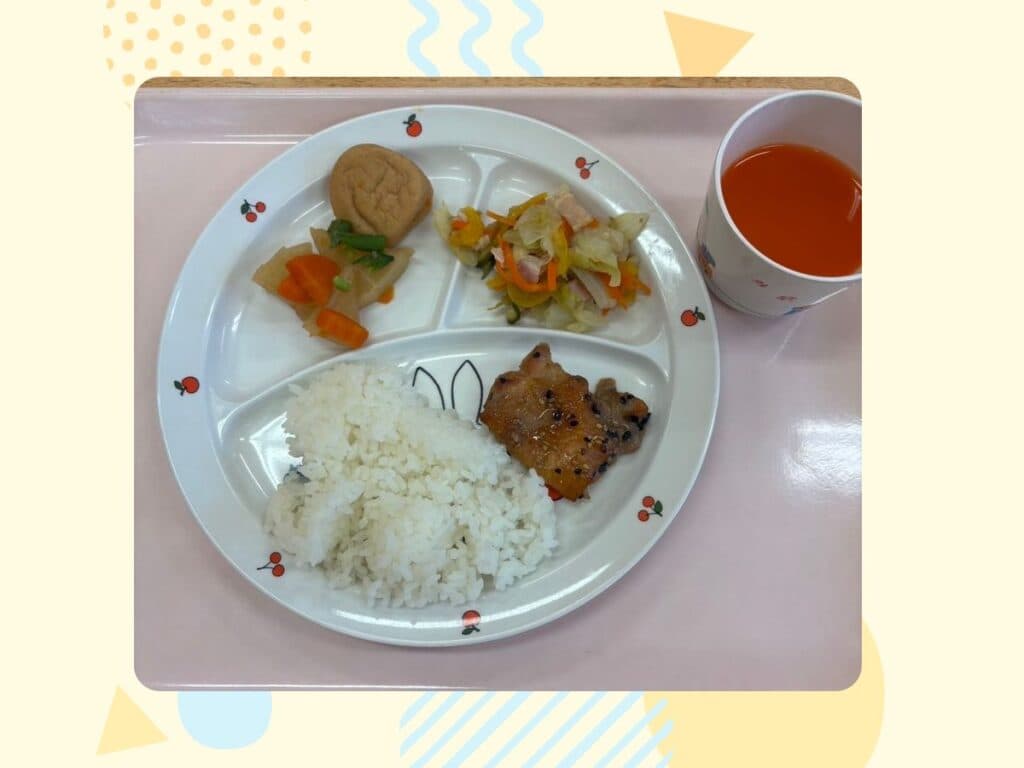 9月9日の給食